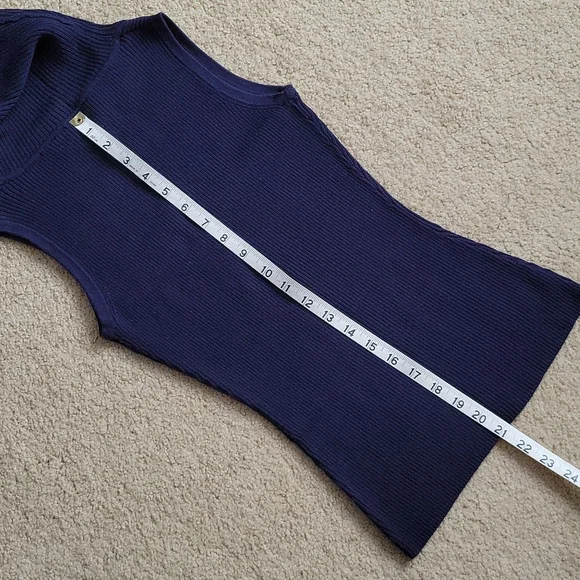 B.Moss Sleeveless Cowl Neck Sweater - Picture 6 of 6